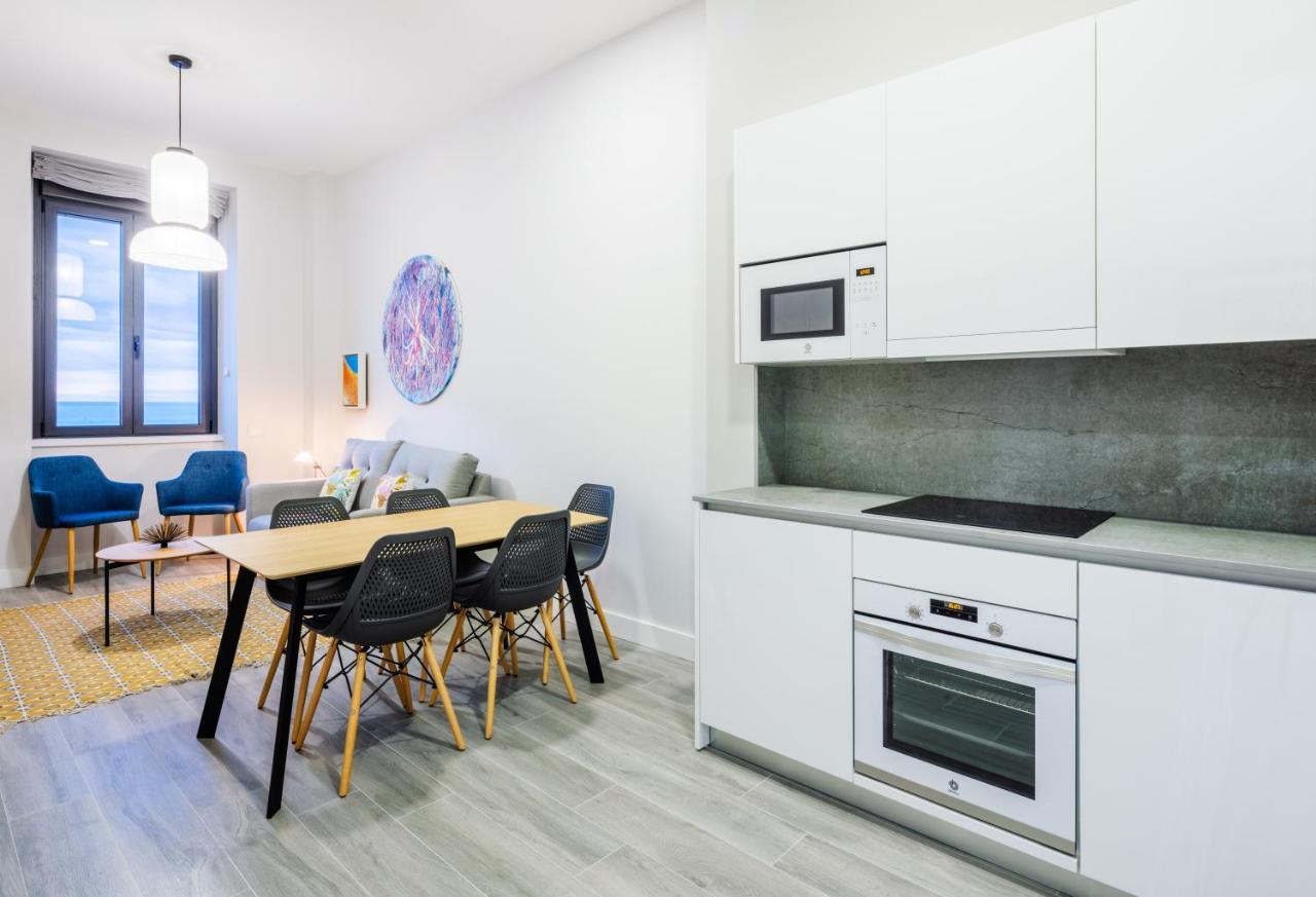 Apartamentos La Xiuca Playa Gijón Eksteriør billede